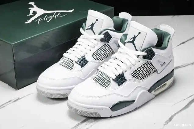 Kick Theory Oxidized Jordan 4 Air FQ8138-103 Green 0529